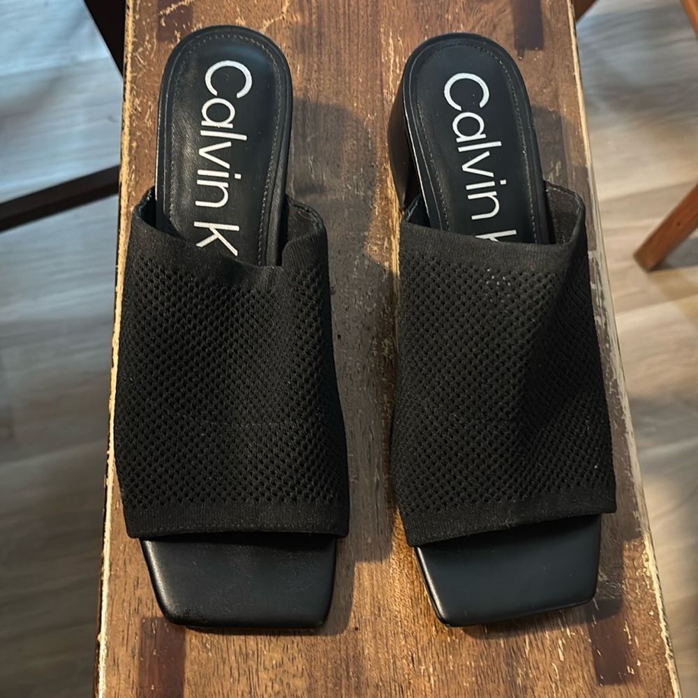 Calvin Klein Mesh Summer Slide